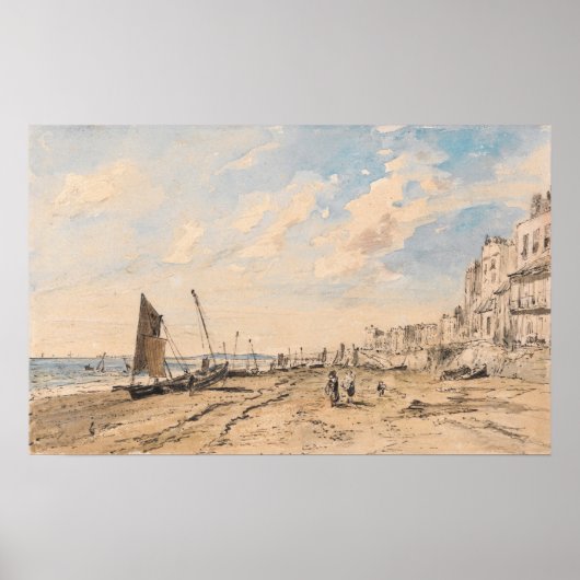 Constable - Brighton Beach Poster (Voorkant)
