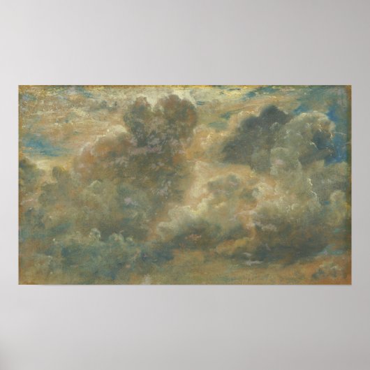 Constable - Cloud Study Poster (Voorkant)