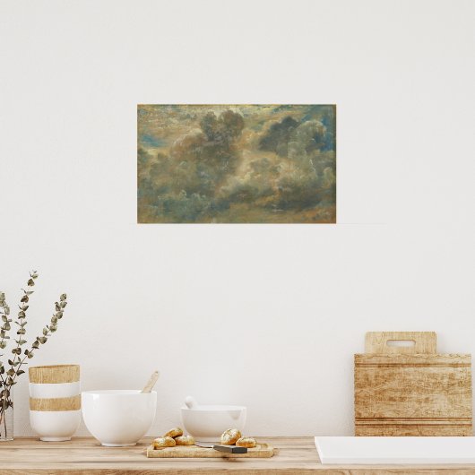 Constable - Cloud Study Poster (Keuken)