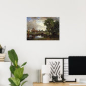 Constable - Dedham Lock and Mill 1820 Poster (Thuiskantoor)