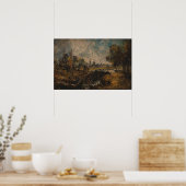 Constable - Dedham Lock Poster (Keuken)