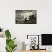 Constable - Een gezicht op Salisbury Poster (Thuiskantoor)
