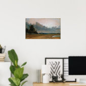 Constable - een Uitzicht op Hampstead Heath met Ha Poster (Thuiskantoor)