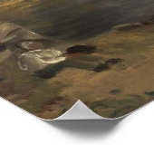 Constable - Flatford Lock Poster (Hoek)