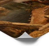 Constable - Flatford Mill 1816 Poster (Hoek)