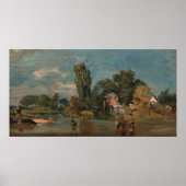Constable - Flatford Mill Poster (Voorkant)