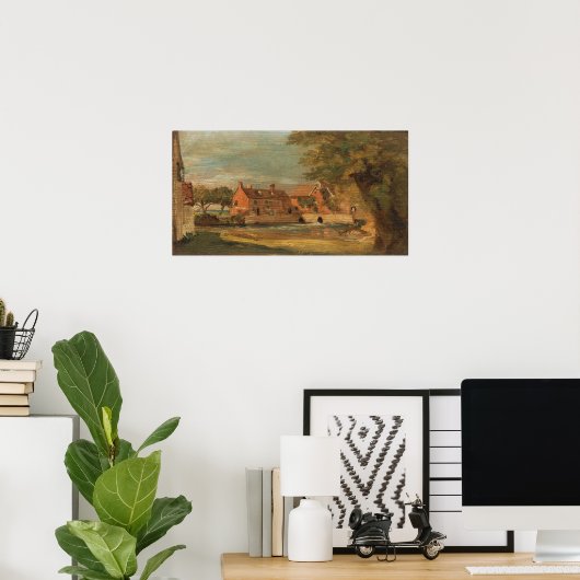 Constable - Flatford Mill Poster (Thuiskantoor)