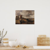 Constable - Hadleigh Castle Monding van de Theems Poster (Keuken)