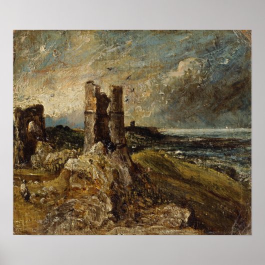 Constable - Hadleigh Castle Poster (Voorkant)
