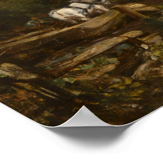 Constable - het witte paard poster (Hoek)