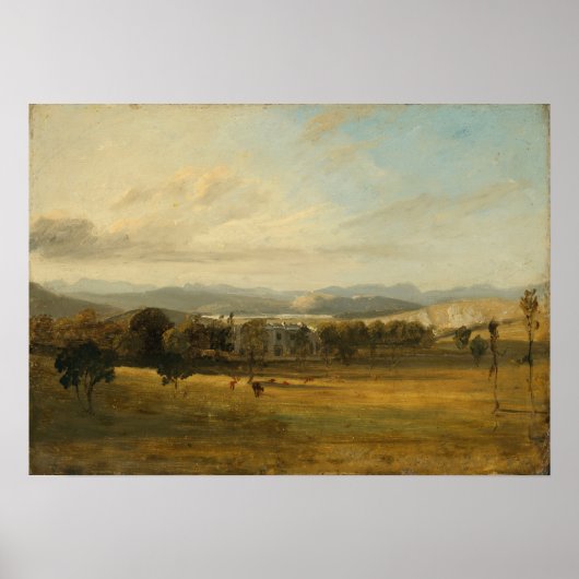Constable - ketch van Leighton Hall Lancashire Poster (Voorkant)