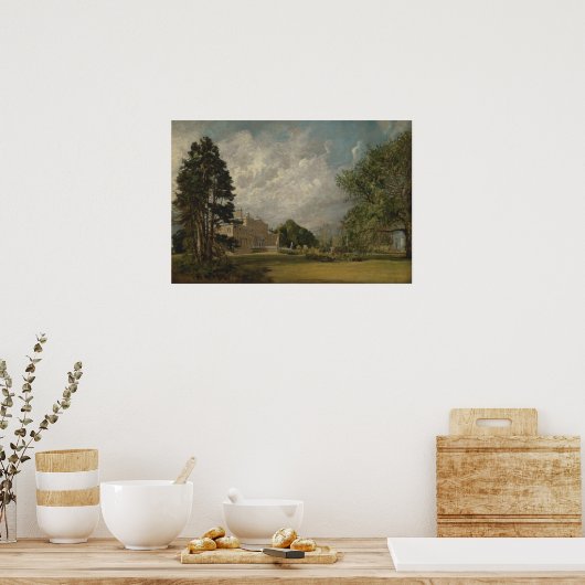 Constable - Malvern Hall Warwickshire Poster (Keuken)