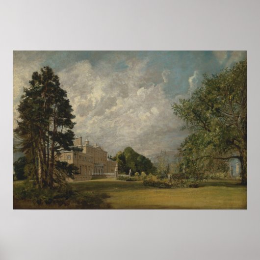 Constable - Malvern Hall Warwickshire Poster (Voorkant)
