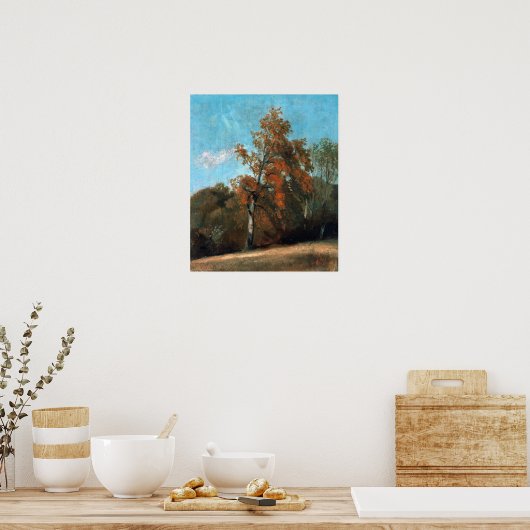 Constable - onderzoek van een asboom poster (Keuken)