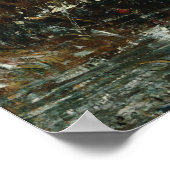 Constable - op de rivierstrook poster (Hoek)