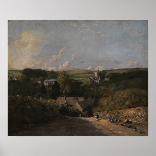 Constable - Osmington-dorp Poster (Voorkant)
