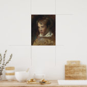 Constable - portret van een van de zonden van de k poster (Keuken)