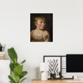 Constable - Portret van Eliza Lewis Poster (Thuiskantoor)