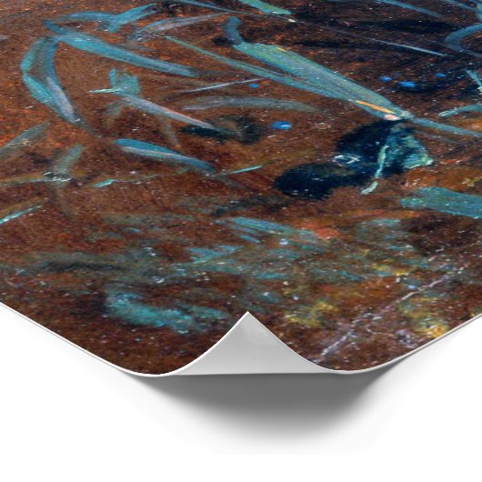 Constable - Russen met een pool Poster (Hoek)