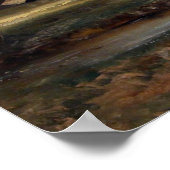 Constable - Salisbury Cathedraal Uitzicht Poster (Hoek)