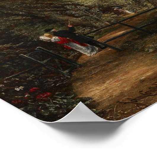 Constable - Salisbury kathedraal van de bisschop Poster (Hoek)