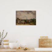 Constable - Sir Richard Steele's Cottage Hampstead Poster (Keuken)