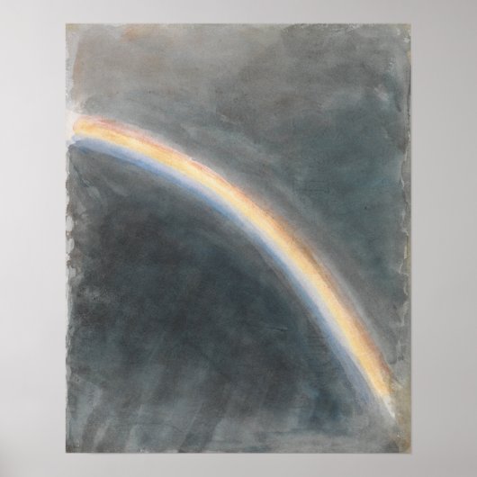 Constable - Sky onderzoek met regenboog Poster (Voorkant)
