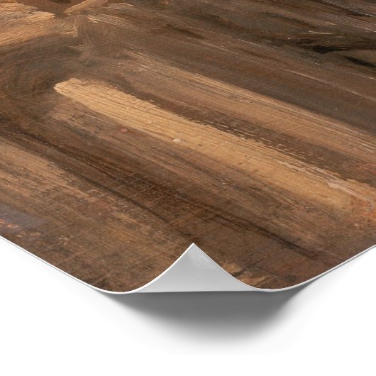 Constable - Somerset House Terrace van Waterloo Poster (Hoek)