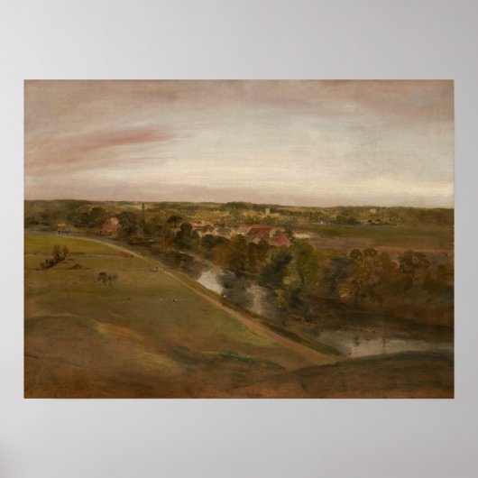 Constable - Stratford Saint Mary Poster (Voorkant)