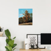 Constable - Studie van een es Poster (Thuiskantoor)