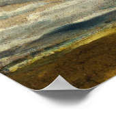 Constable - Studie van wolken boven een landschap Poster (Hoek)