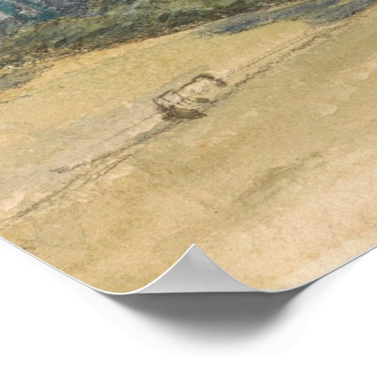 Constable - Suffolk Landschap Poster (Hoek)