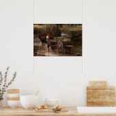 Constable - The Hay Cart 1821 Poster (Keuken)