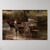 Constable - The Hay Cart 1821 Poster (Voorkant)