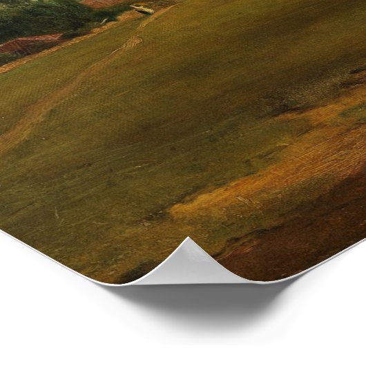 Constable - Tottenham Church 1830 Poster (Hoek)