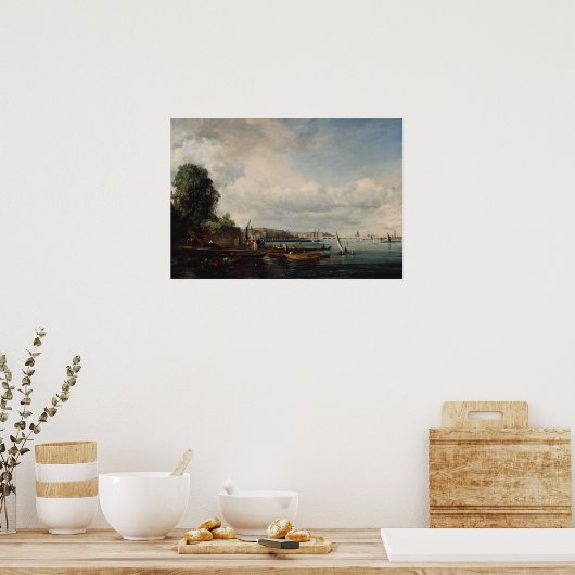 Constable - Waterloo Bridge Poster (Keuken)