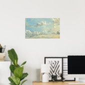 Constable - Wolkenstudie Poster (Thuiskantoor)