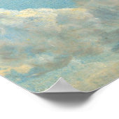 Constable - Wolkenstudie Poster (Hoek)
