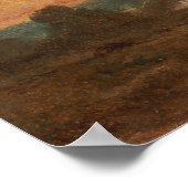 Constable - zomernacht landschap poster (Hoek)