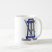 Constance the Metronome Coffee 'Time' Mok (Voorkant rechts)
