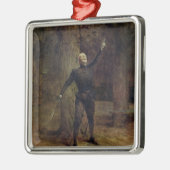 Constant Coquelin als Cyrano de Bergerac Metalen Ornament (Links)