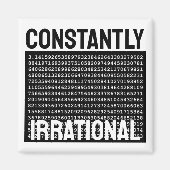 Constant irrationeel magneet (Voorkant)