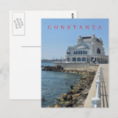 Constanta Casino zicht ansichtkaart Briefkaart (Voorkant / Achterkant)