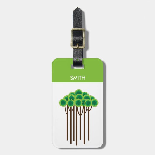 Constante bagage tag Grove Bagagelabel (Voorkant verticaal)