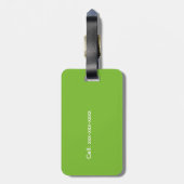 Constante bagage tag Grove Bagagelabel (Achterkant verticaal)