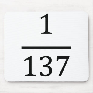 constante van de fijne structuur, uitsluitend gema muismat