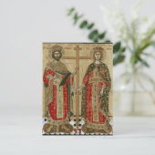 Constantijn en Helen door Emmanuel Tzanes Briefkaart (Staand voorkant)