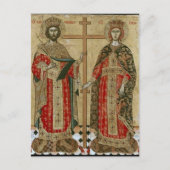 Constantijn en Helen door Emmanuel Tzanes Briefkaart (Voorkant)