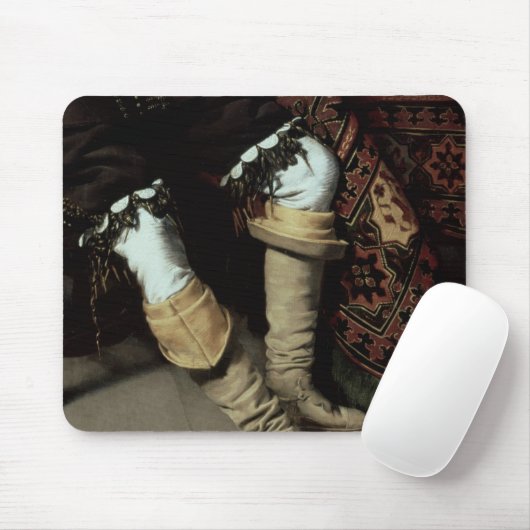 Constantijn Huygens en zijn griffier, 1627 Muismat (Met muis)