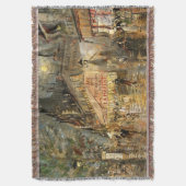 Constantin Korovin: Cafe La Marine, Parijs Deken (Voorkant Verticaal)